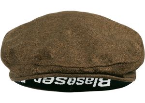 Pet Blaser Vintage Flat Cap - Dark Brown Mélange