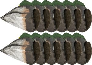 Decoy Sillosocks 2D Mallard Drake Sleeper 12-Pack