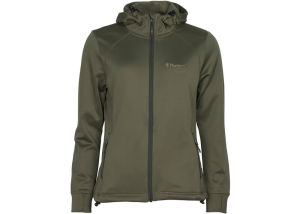 Fleece Vest Pinewood Finnveden Hoodie Ladies Olive