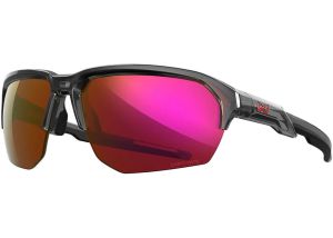 Glasses Wiley X Jakl - Captivate Red Mirror Lenses - Gloss Crystal Grey Frame