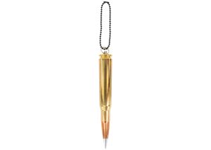 Bullet Keychain Copper & Brass .50 BMG Silver Tip