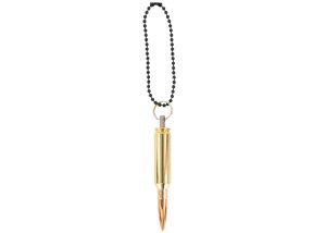 Bullet Keychain Copper & Brass 6.5 Creedmoor FMJ