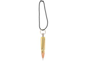 Kogelpatroonsleutelhanger Copper & Brass 7.62x39 AK47 Silver Tip