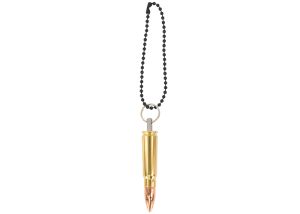 Bullet Keychain Copper & Brass 7.62x39 Kiss Face