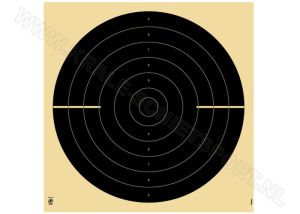 Olympic rapid fire pistol 25 m target 3200N (numbered)