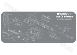 Maintenance Mat Wheeler Delta Series AR-15