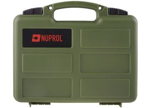 Pistol Case Nuprol Green 30x19 - Wave Foam