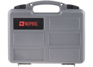 Pistol Case Nuprol Grey 30x19 - Wave Foam