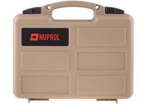 Pistol Case Nuprol Tan 30x19 - Wave Foam