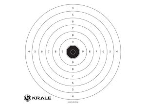 Recreational Target Krale 1 Bullseye 17x17 D