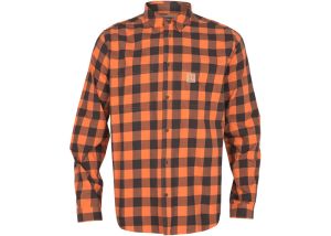 Overhemd Härkila Scandinavian - Mandarin Check