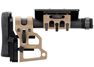 Stock MDT SCS Skeleton Carbine - FDE