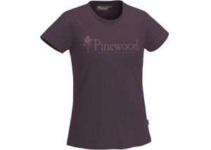 T-Shirt Pinewood Outdoor Life Ladies Plum