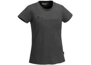 T-Shirt Pinewood Outdoor Life Ladies Dark Anthracite