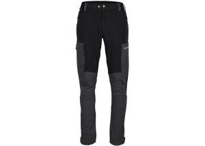 Trousers Pinewood Finnveden Trail Hybrid Black / Dark Anthracite