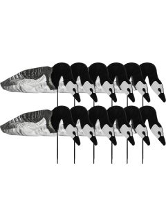 Decoy Sillosocks 2D Barnacle Goose Feeding 12-Pack
