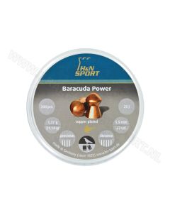 Luchtdrukkogeltjes H&N Baracuda Power 5.5 mm 21.14 grain