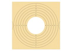 Target-strip holder - improved type for 7 cm stripes 3020 17x17