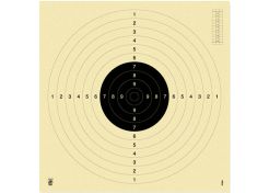 Pistol 25/50 m and smallbore rifle 100 m target 3100 55x55 (unnumbered)