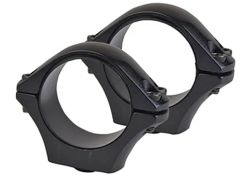 Optilock 25.4 mm Extra Low Blued Mount Rings