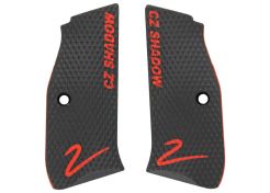 Grip panels LOK Grips CZ Shadow 2 Palm Swell Roughnecks Color-Fill Red/Black