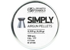 Luchtdrukkogeltjes JSB Simply 4.5 mm 8.26 grain