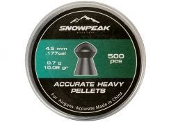 Luchtdrukkogeltjes Snowpeak Accurate Heavy 4.5 mm 10.08 grain