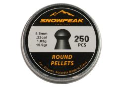 Airgun Pellets Snowpeak Round 5.5 mm 15.9 grain