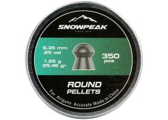 Airgun Pellets Snowpeak Round 6.35 mm 25.46 grain