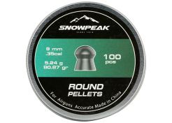 Luchtdrukkogeltjes Snowpeak Round 9 mm 80.87 grain