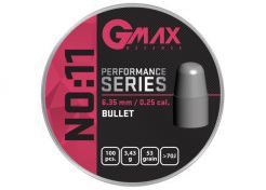 Airgun Slugs Gmax Performance No:11 6.35 mm BLT 53 grain (.249)