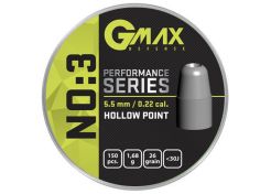 Airgun Slugs Gmax Performance No:3 5.5 mm HP 26 grain (.216)