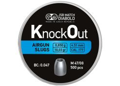 Slugs JSB Knock Out 4.5 mm HP 10.03 grain (.1775)