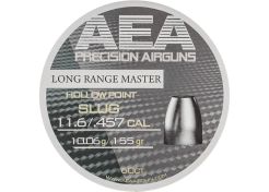 Airgun Slugs AEA Long Range Master 11.6 mm HP 155 grain (.457)