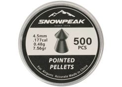 Airgun Pellets Snowpeak Pointed 4.5 mm 7.41 grain