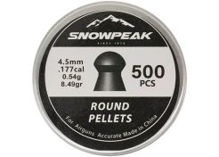 Airgun Pellets Snowpeak Round 4.5 mm 8.49 grain