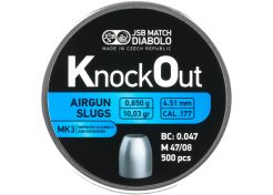 Slugs JSB Knock Out MK3 4.51 mm HP 10.03 grain (.177)