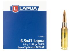 Kogelpatronen Lapua Scenar 6.5x47 OTM 139 grain