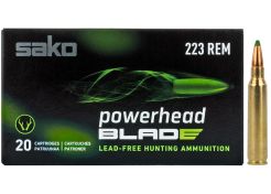 Kogelpatronen Sako Powerhead Blade .223 Rem SP 55 grain