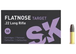 Kogelpatronen SK Flatnose Target .22 LR FN 40 grain