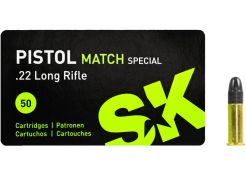 Kogelpatronen SK Pistol Match Special .22 LR RN 40 grain