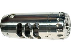 Barrel Tuner Eagle Vision met Muzzle Brake & Air Stripper 1/2 UNF - Silver