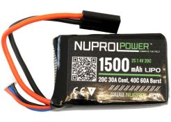 Battery Nuprol LiPo 7.4v 1500mAh Peq Micro