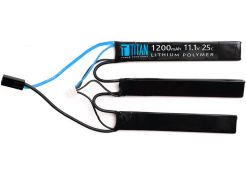Batterij Titan LiPo 11.1V 1200mAh Triple Mini-Tamiya