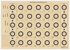 Benchrest Target Krüger BR25 5136 42x29.7