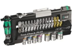 Bit and Socket Set Wera Tool-Check Plus