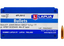 Kogelkoppen Lapua .224 Scenar HPBT 77 grain