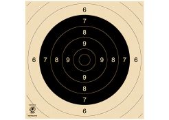 Centre for Pistol 25/50 m and smallbore rifle 100 m target 3130N 26x26 (numbered)
