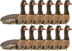 Ganzenlokker Sillosocks FlockSox Grauwe Gans Statig 12-Pack