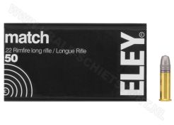 Kogelpatronen Eley Match .22 LR 40 Grain